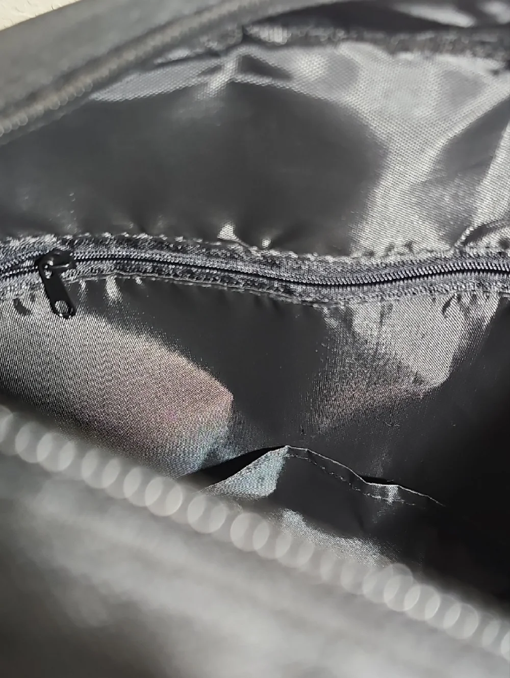 New Sanrio Gilded Hello Kitty Gold and Black Metallic Backpack - Picture 8 of 9